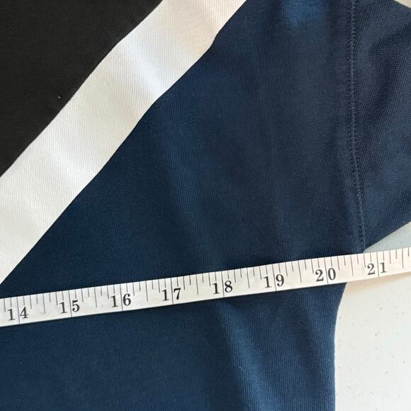 Sweaty Betty Crew Neck Sweatshirt Black Blue Lightweight Layering Women’s S - Picture 9 of 9